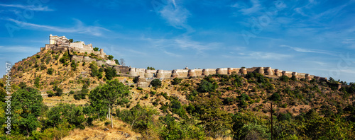 Fototapeta Naklejka Na Ścianę i Meble -  Kumbhalgrh fort. Rajasthan, India