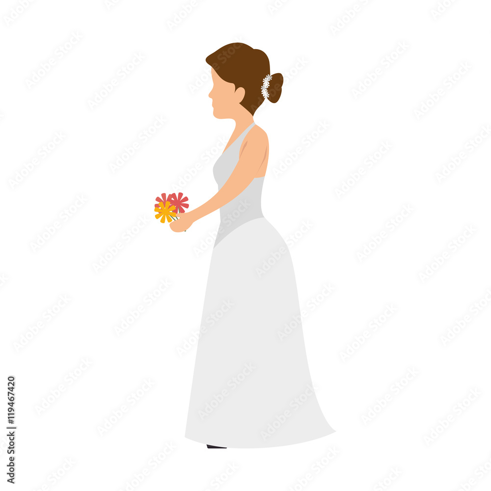 bride woman dress wedding
