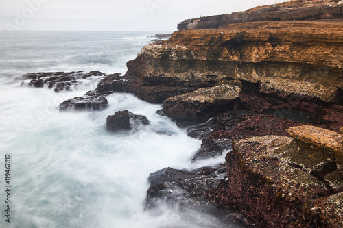 Ocean cliff near Lisbon