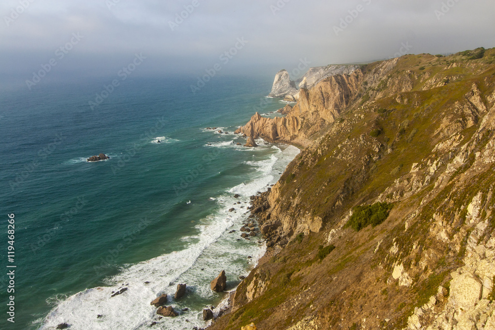 Ocean cliff near Cabo da Roca