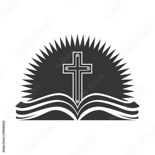 holy bible book cross