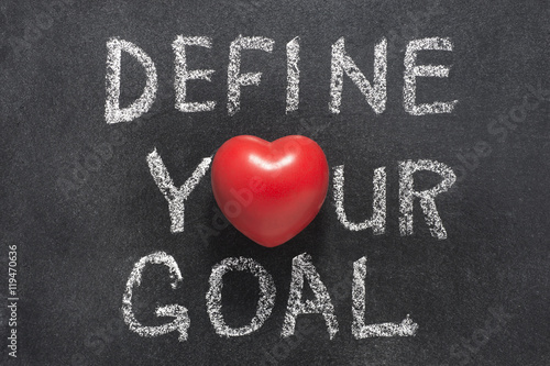 define your goal heart