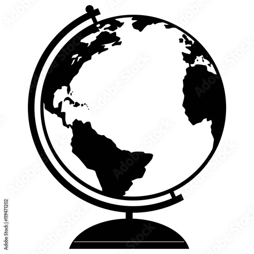 School Globe Illustration