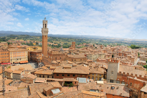panorama di Siena 