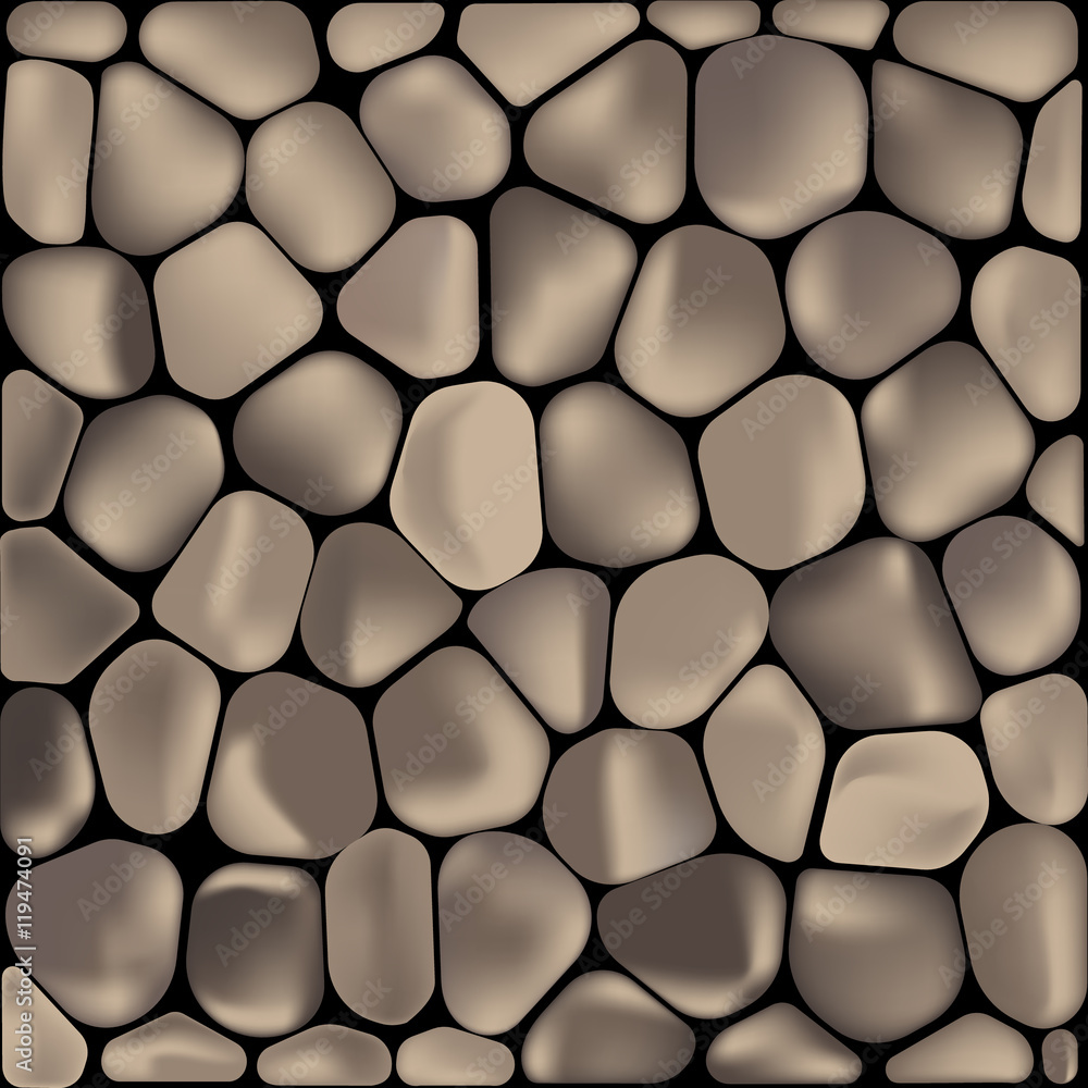Stones background, illustration. Stones background, illustration.