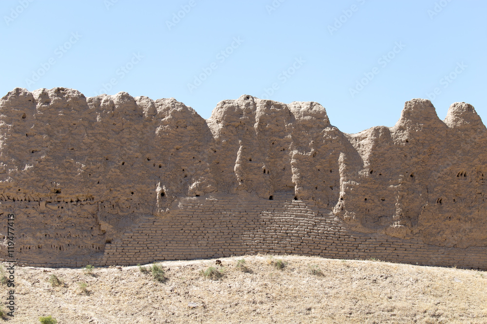 the ruins of the ancient city Sauran, Kazakhstan. the ruins of the ancient city Sauran, Kazakhstan.