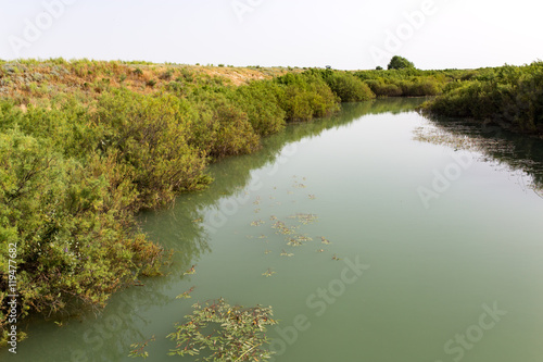 Bugun River in Kazakhstan