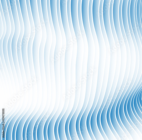 modern hypnotic background from sheets and strips with a gradient