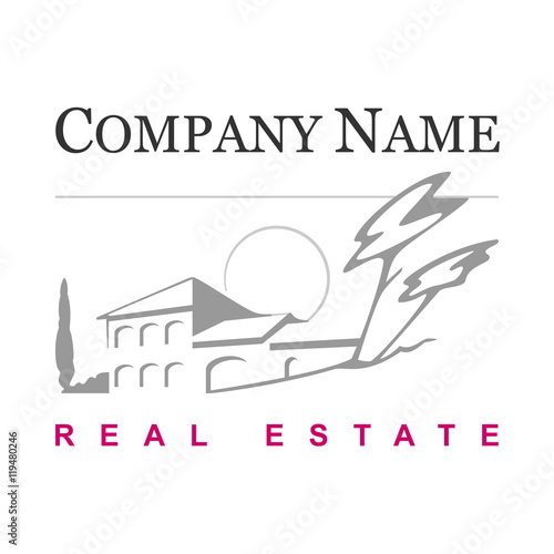 logo maison, immobilier, agence immobilière, vecteur illustration vectoriel 
