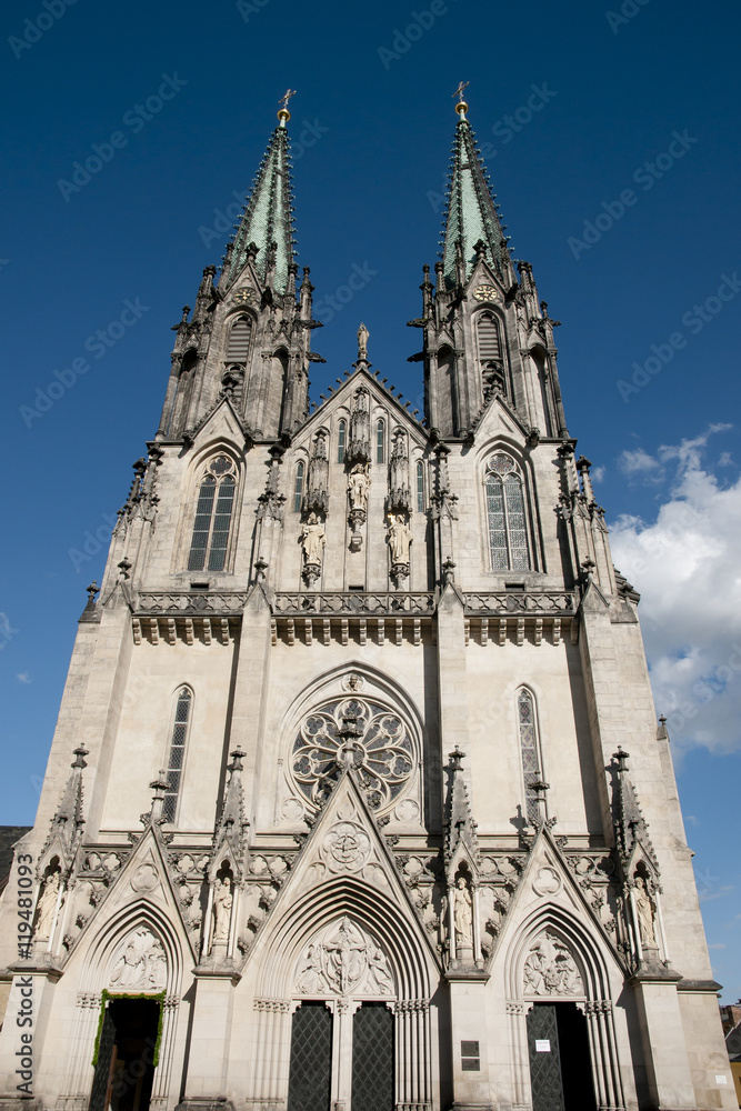 Fototapeta premium Saint Wenceslas Cathedral - Olomouc - Czech Republic
