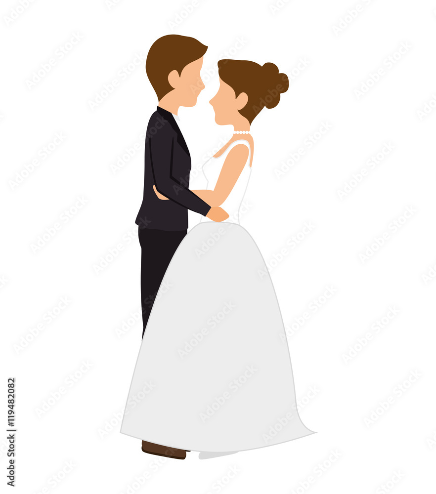 woman and man couple wedding cartoon woman and man couple wedding cartoon