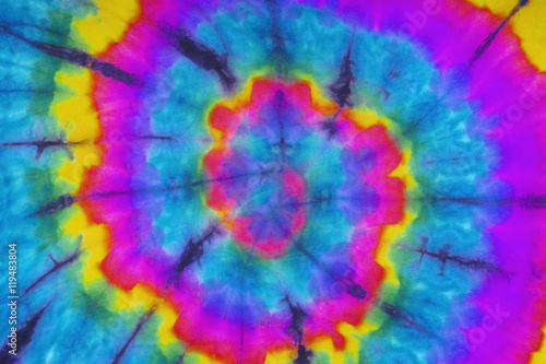 Fabric Tie Dye Color Texture Background