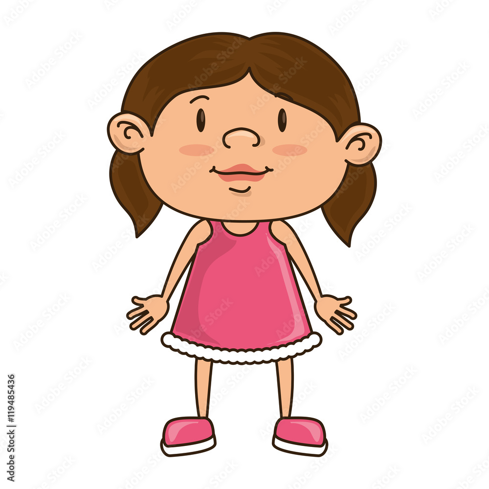 girl smiling happy child kid face cartoon vector illustration girl smiling happy child kid face cartoon vector illustration