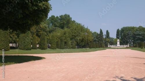 Piazza Virgiliana in Mantua, panorama
 photo