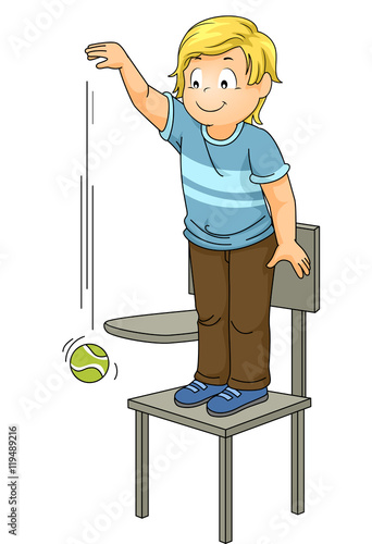 Kid Boy Drop Ball Chair
