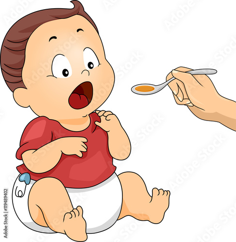 Kid Baby Boy Medicine Syrup