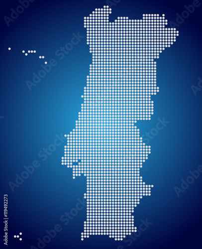 The Portugal Map - Pixel 