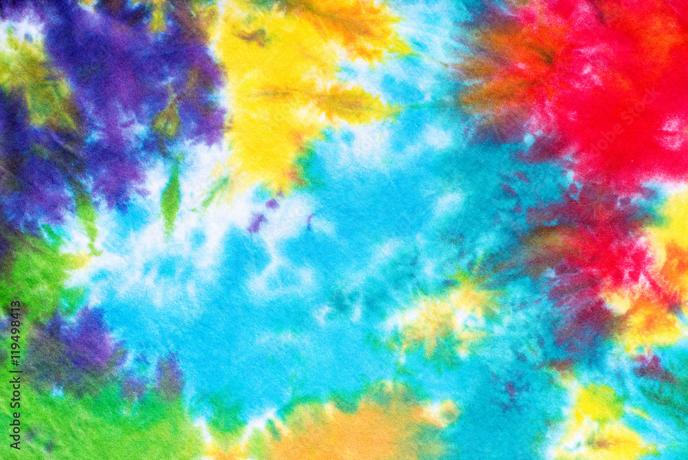 colourful tie dye pattern abstract background.