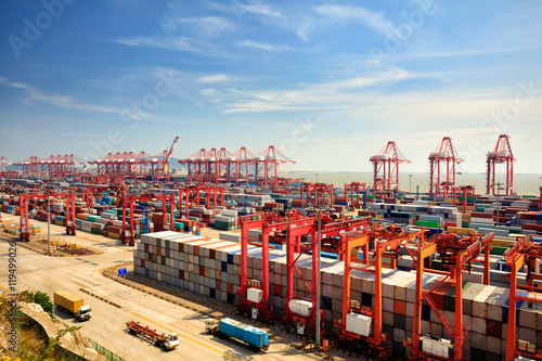 Fotografía Shanghai Yangshan deepwater port