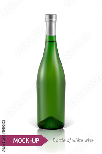 bottles of white wine