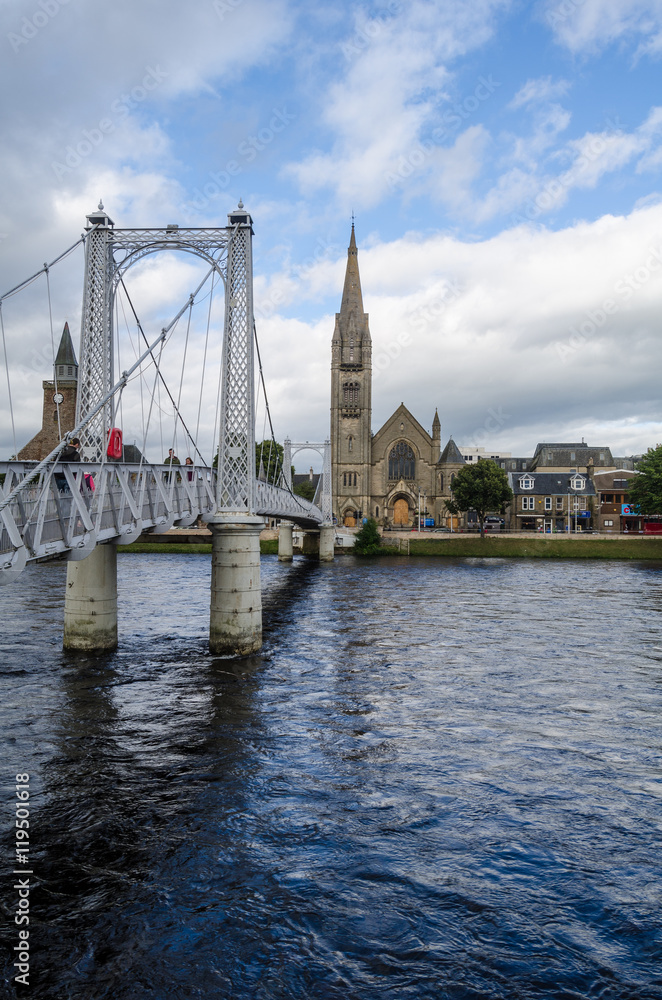 Fototapeta premium Inverness City View