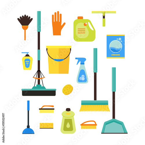 Cleaning Kit. Vector
