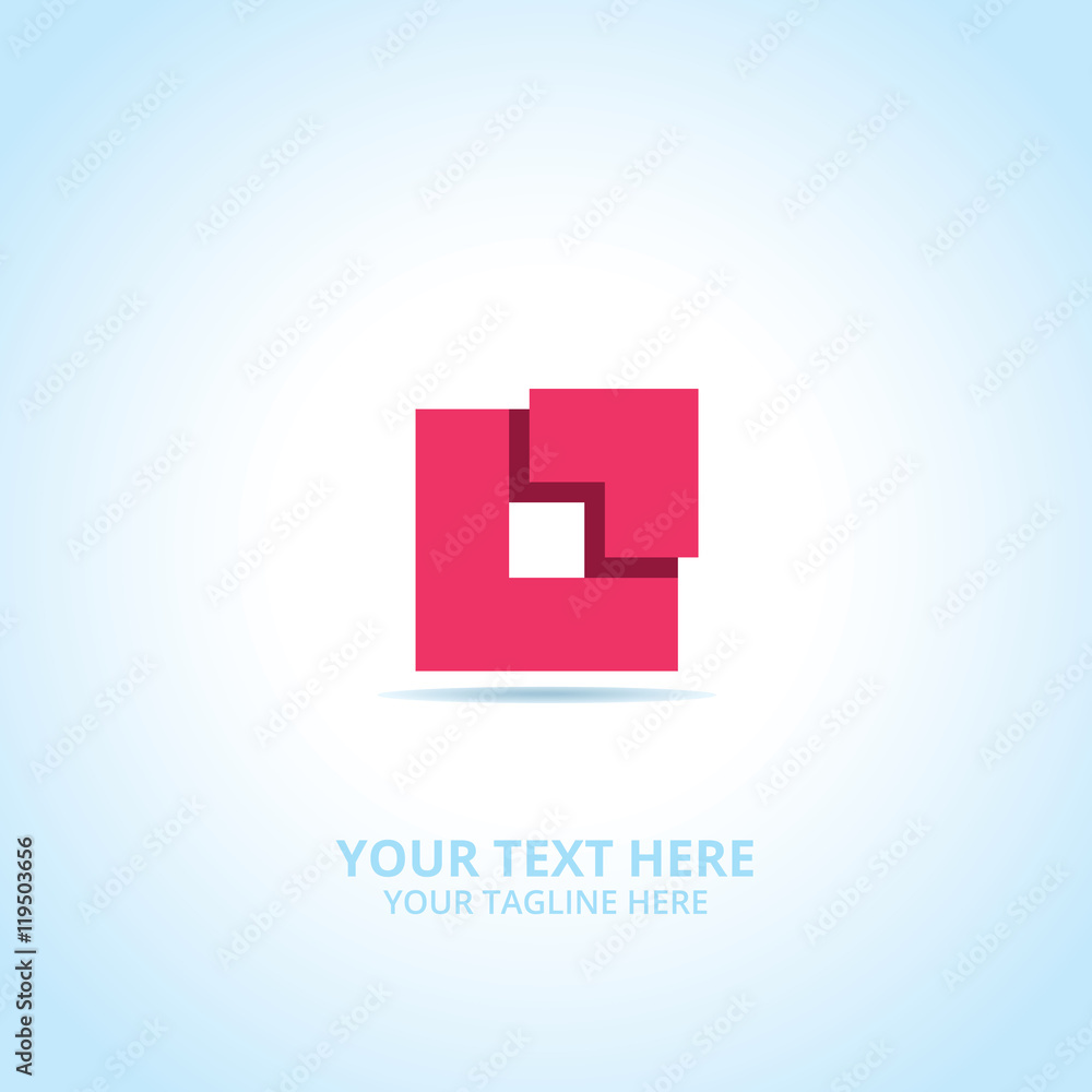 Obraz premium Abstract Progress Arrow logo, design concept, emblem, icon, flat logotype element for template.