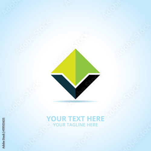 Free Download Abstract Progress Arrow logo, design concept, emblem, icon, flat logotype element for template. - GFXLoad