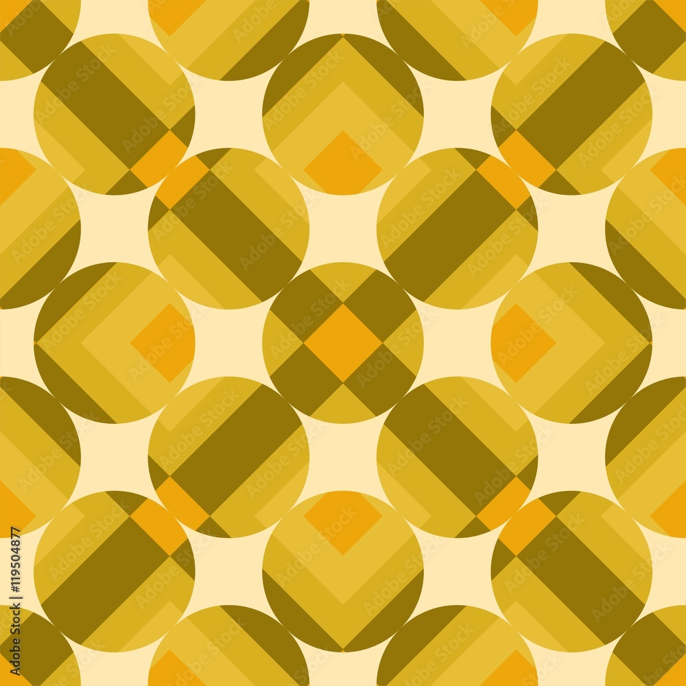 Ornament Muster Hintergrund Mosaik Stoffmuster Tapetenmuster Kachel Tilde Gestaltung Homepagehintergrund 70er Jahre Druck Papiermuster Internetseitenmuster beige olive gelb orange