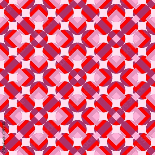 Ornament Muster Hintergrund Mosaik Stoffmuster Tapetenmuster Kachel Tilde Gestaltung Homepagehintergrund 70er Jahre Druck Papiermuster Internetseitenmuster rot rosa blau lila