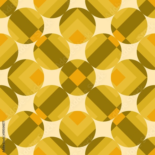 Ornament Muster Hintergrund Mosaik Stoffmuster Tapetenmuster Kachel Tilde Gestaltung Homepagehintergrund 70er Jahre Druck Papiermuster Internetseitenmuster beige olive gelb orange