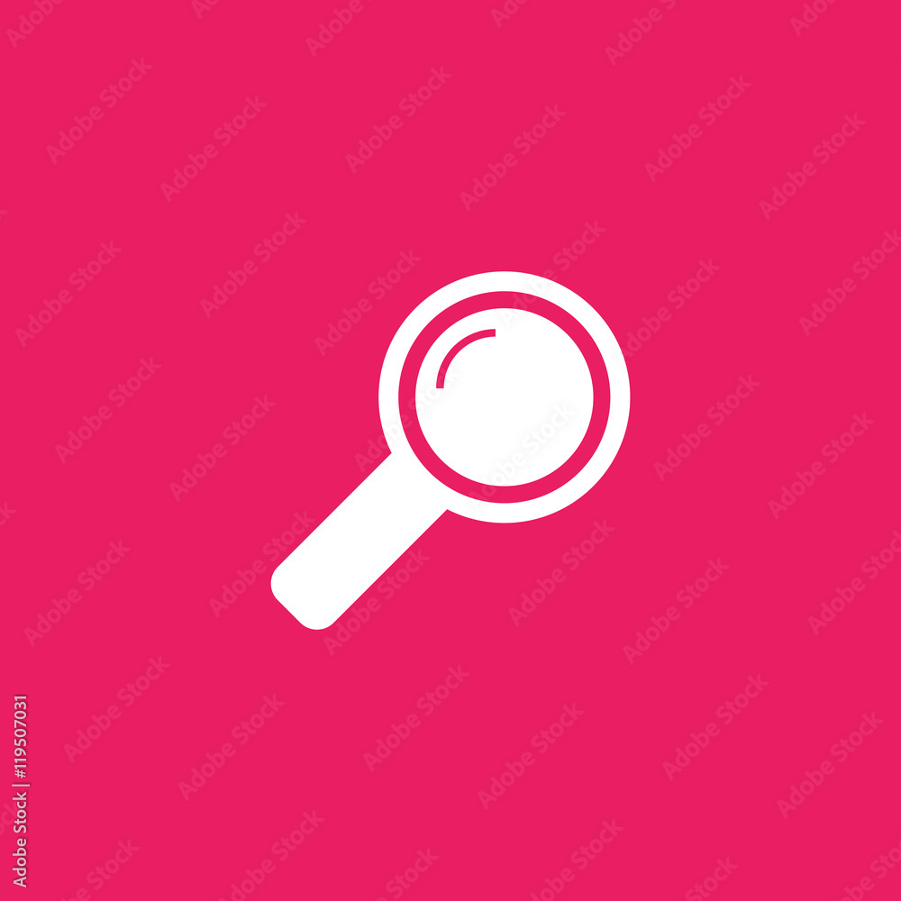 Magnifying glass icon Search Vector Illustration Image Web Material icon Magnifying glass icon Search Vector Illustration Image Web Material icon
