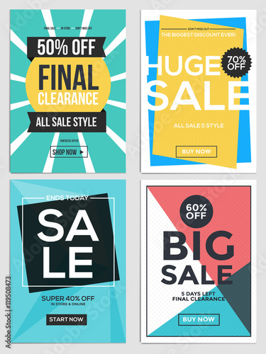 Sale and Discount Flyers 4