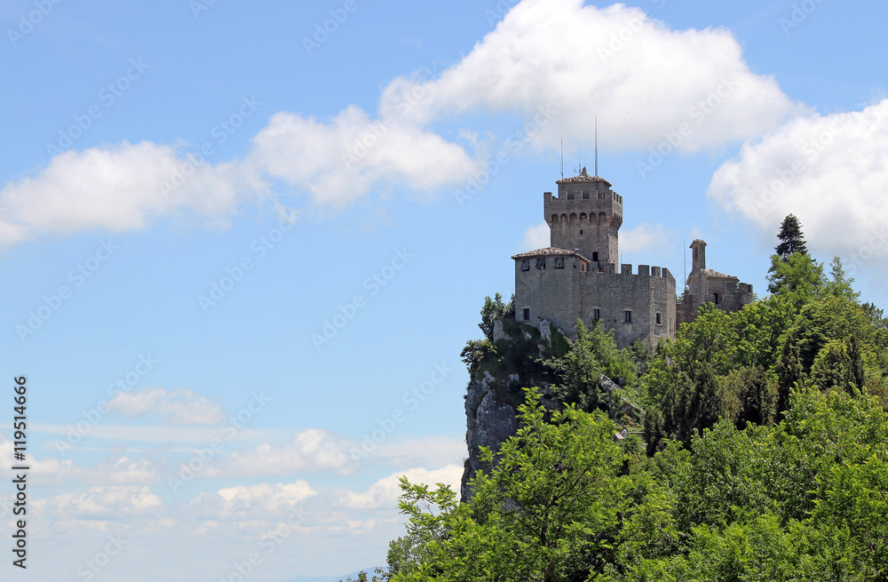 second tower the Cesta or Fratta San Marino Italy