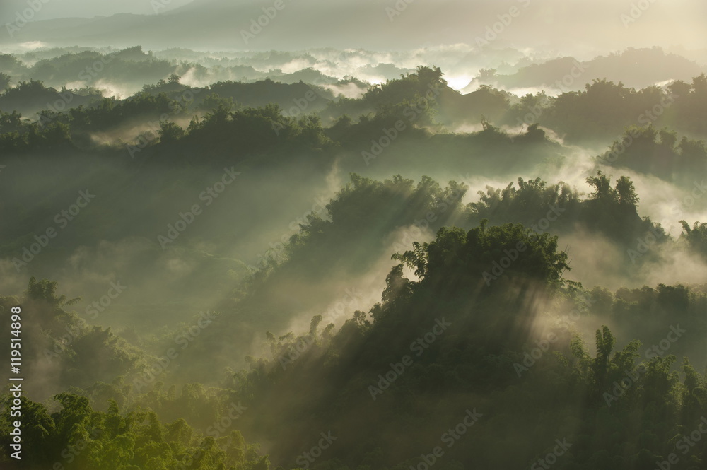 Fototapeta premium Krajobraz Tajwanu