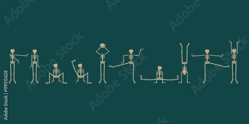 SKELETON IN 10 MOVES.
