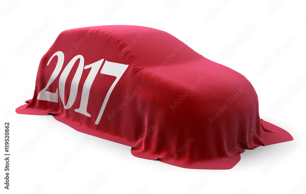 2017 car. Image with clipping path 2017 car. Image with clipping path