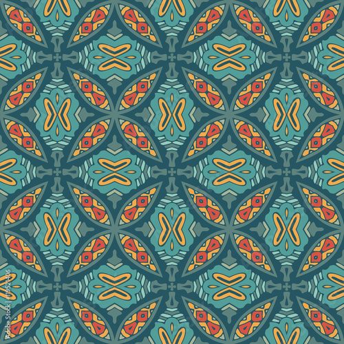 Abstract seamless ornamental vector tiles