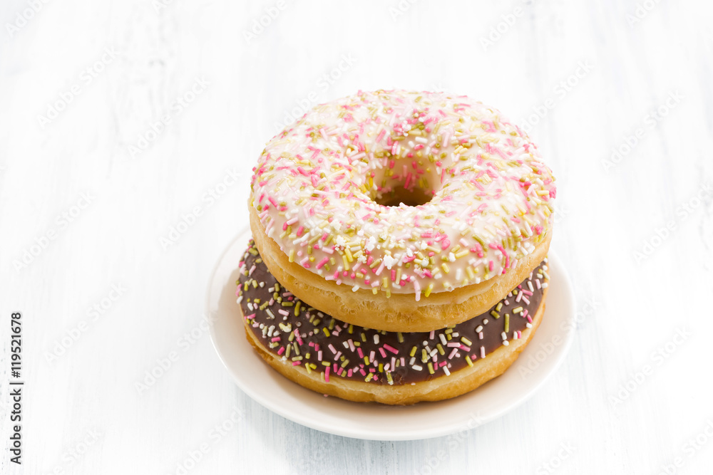glazed donuts on a plate glazed donuts on a plate