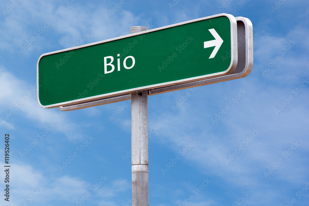 Fototapeta premium Schild 126 - Bio