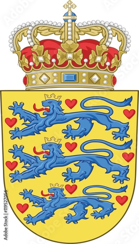 Denmark Coat of arm 