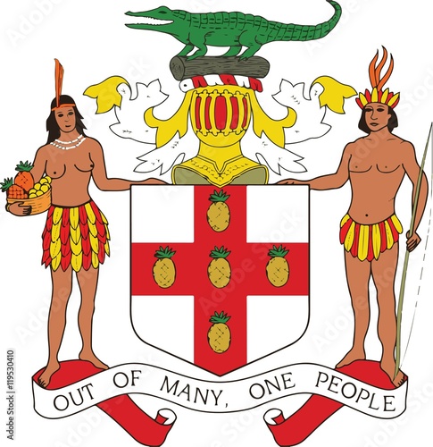 Jamaica Coat of arm 