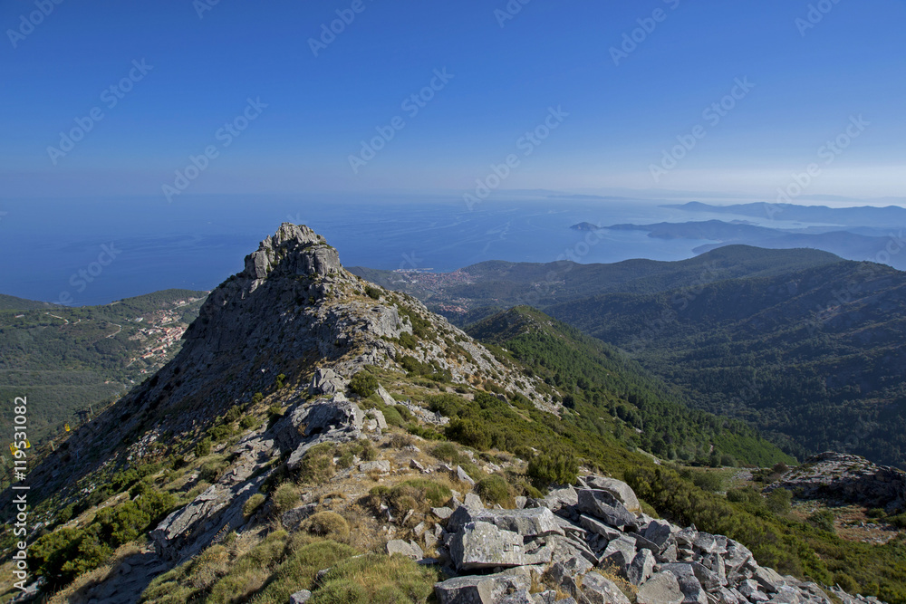 Isola d'Elba dal Monte Capanne