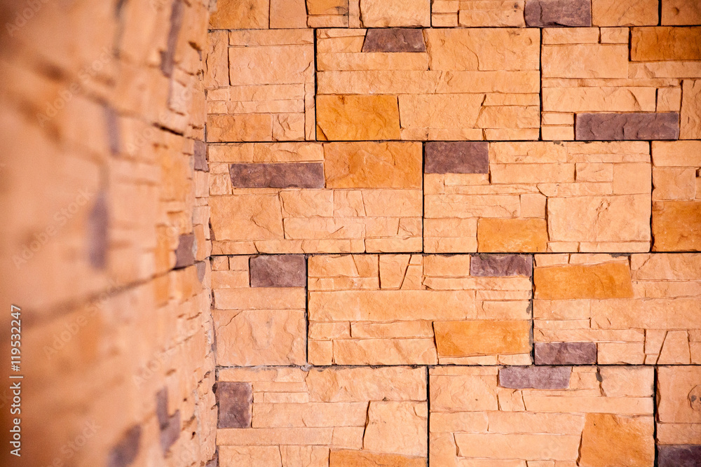 Fototapeta premium Background of brick wall texture