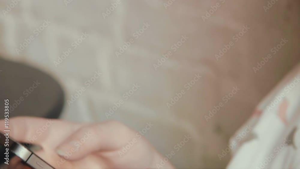 happy young beautiful woman drinking coffe in the cafe and texting on her smart phone happy young beautiful woman drinking coffe in the cafe and texting on her smart phone