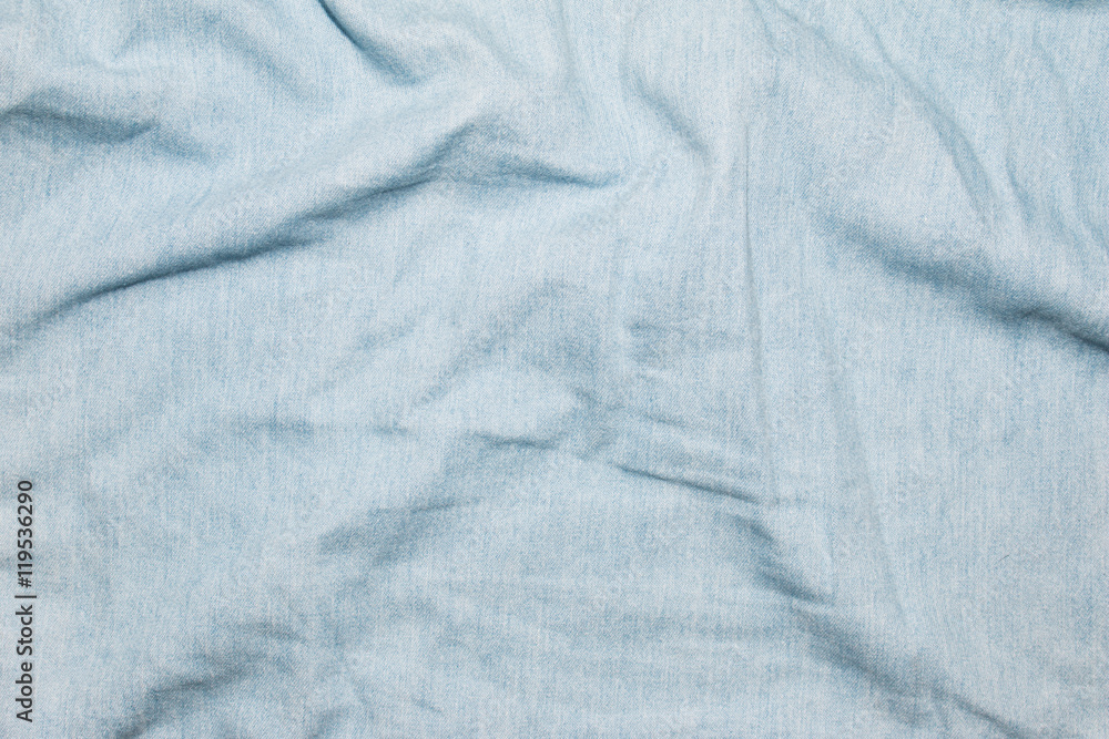 Crumpled jean background Crumpled jean background