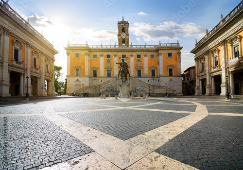 Canvas Print Piazza del Campidoglio
