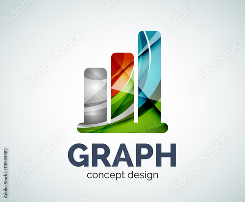 Graph logo template
