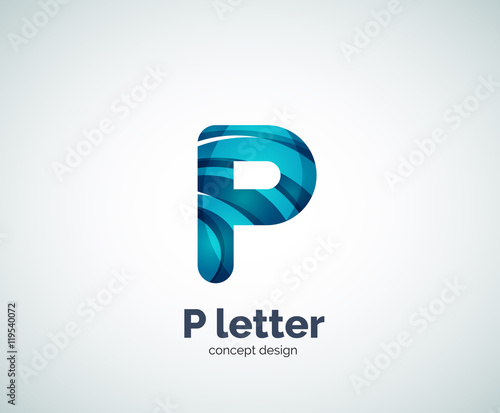 Letter P logo