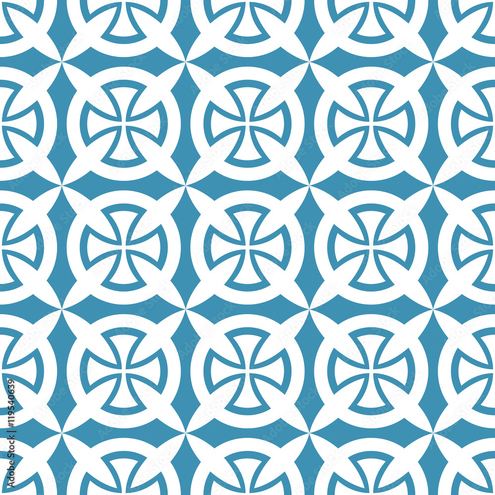 seamless ornamental pattern